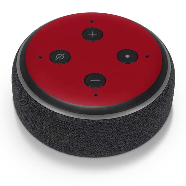 Upsdell Red Amazon Echo Dot Skin