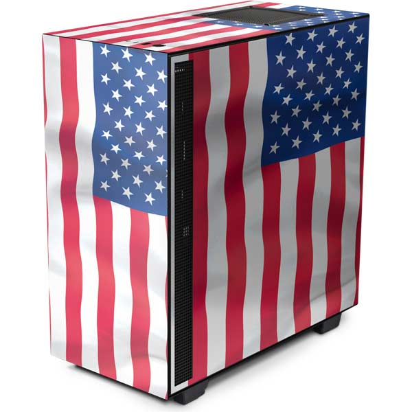 USA Flag American Flag NZXT H510 Compact ATX Mid-Tower Case Skin – Skinit