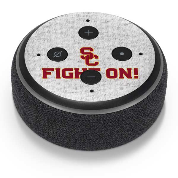 University of Southern California USC Fight On Grey Amazon Echo Dot Skin