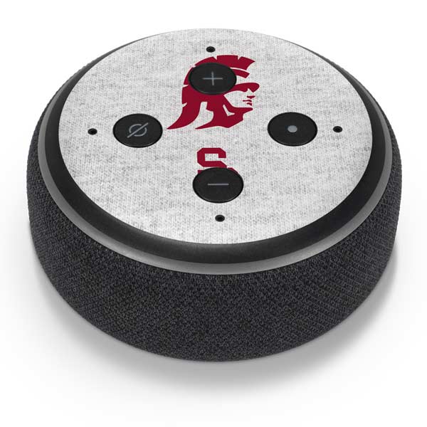 University of Southern California USC Grey Trojan Mascot Amazon Echo Dot Skin