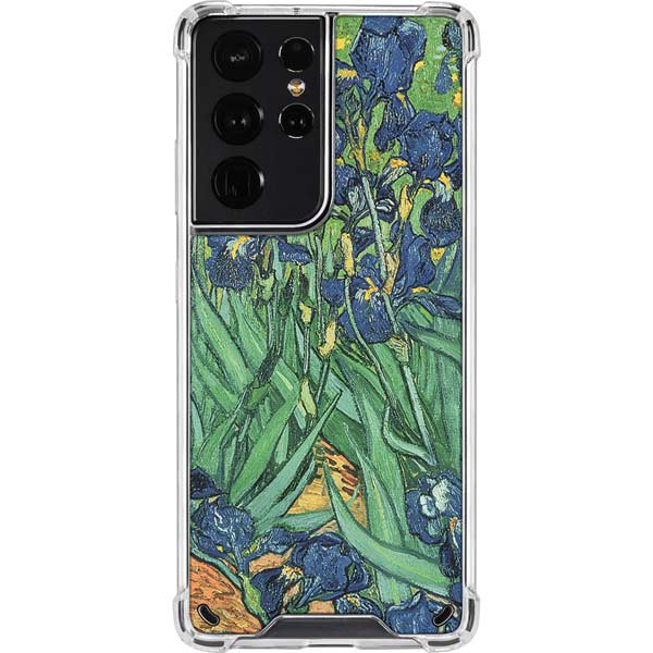 Vincent Van Gogh Irises Galaxy S21 Ultra 5G Clear Case