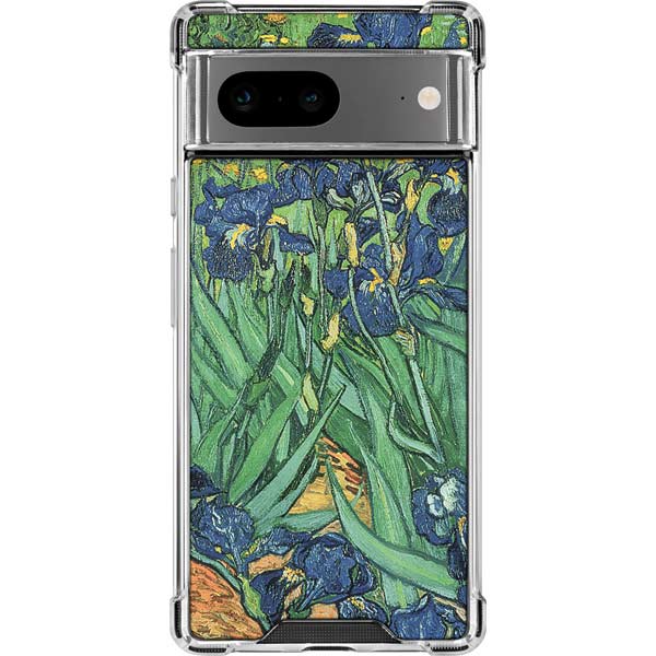van Gogh - Irises by Van Gogh Google Pixel 8 Clear Case