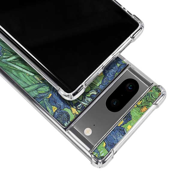 van Gogh - Irises by Van Gogh Google Pixel 8 Clear Case