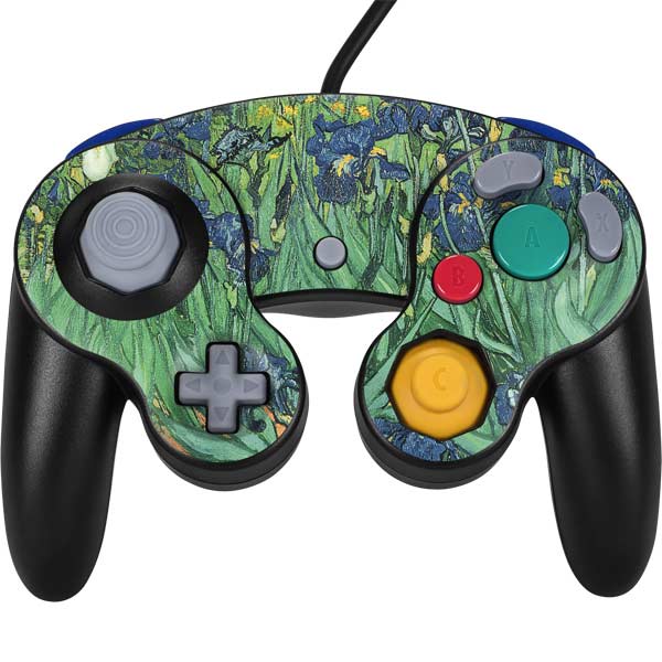 Vincent Van Gogh Irises Nintendo GameCube Controller Skin