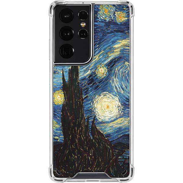 Vincent Van Gogh The Starry Night Galaxy S21 Ultra 5G Clear Case