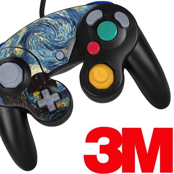 Vincent Van Gogh The Starry Night Nintendo GameCube Controller Skin