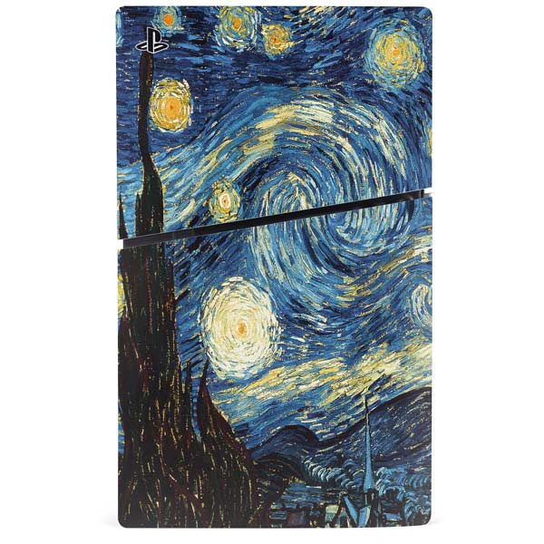van Gogh - The Starry Night by Van Gogh PS5 Slim Disk Bundle Skin