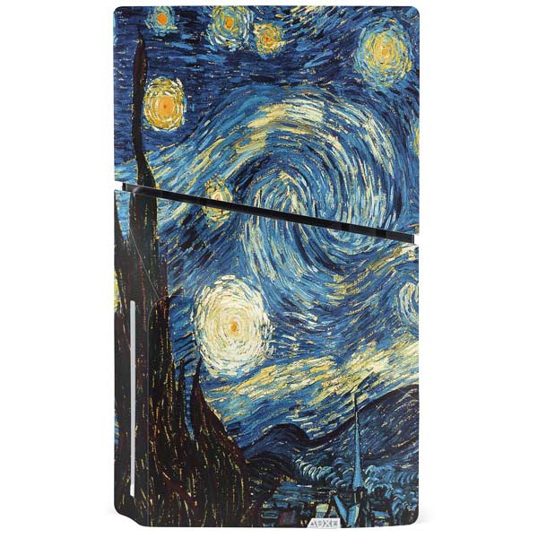 van Gogh - The Starry Night by Van Gogh PS5 Slim Disk Bundle Skin