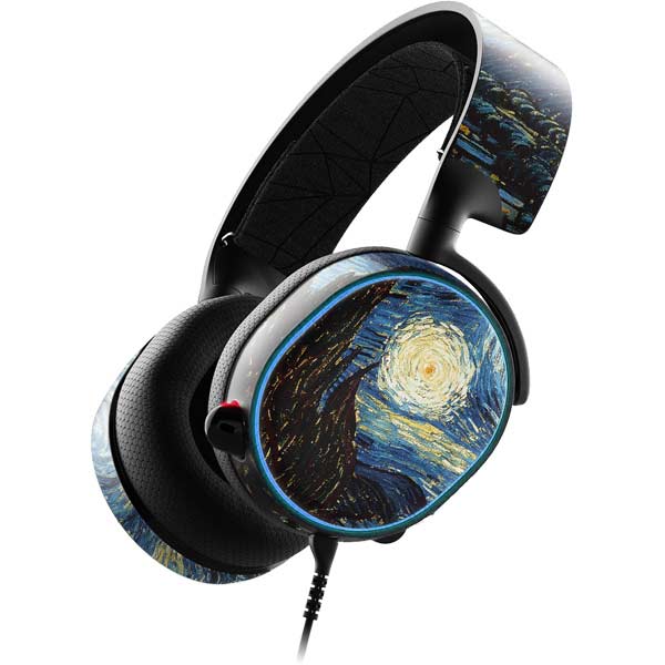 Vincent Van Gogh The Starry Night SteelSeries Arctis 3 Skin