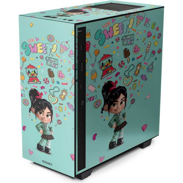 Vanellope Sugar Icons NZXT H510 Compact ATX Mid-Tower Case Skin – Skinit