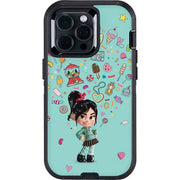 Disney Wreck-it Ralph Vanellope Sugar Icons Otterbox Defender iPhone Skin