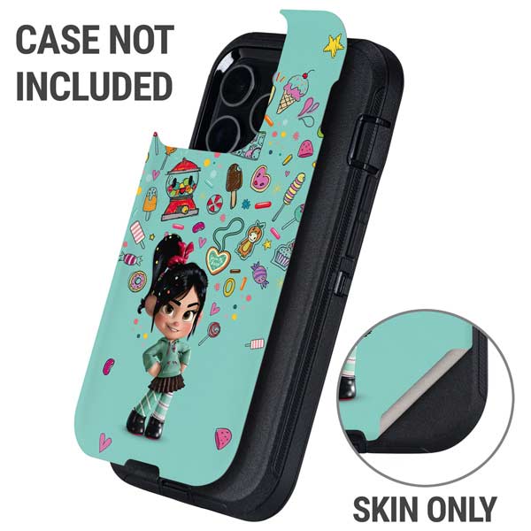 Disney Wreck-it Ralph Vanellope Sugar Icons Otterbox Defender iPhone Skin