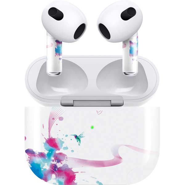 Violet Harmony (Hummingbird) Apple AirPods (3rd Gen 2021) Skin