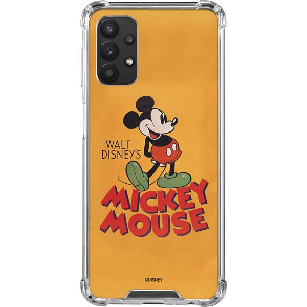 Walt Disney Mickey Mouse Clear Cases for Samsung Galaxy A32 5G