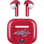 NHL Washington Capitals Distressed Apple AirPods (3rd Gen 2021) Skin