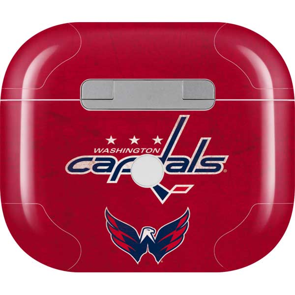 NHL Washington Capitals Distressed Apple AirPods (3rd Gen 2021) Skin