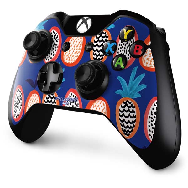 Bouffants and Broken Hearts Weird Fruits Xbox One Controller Skin