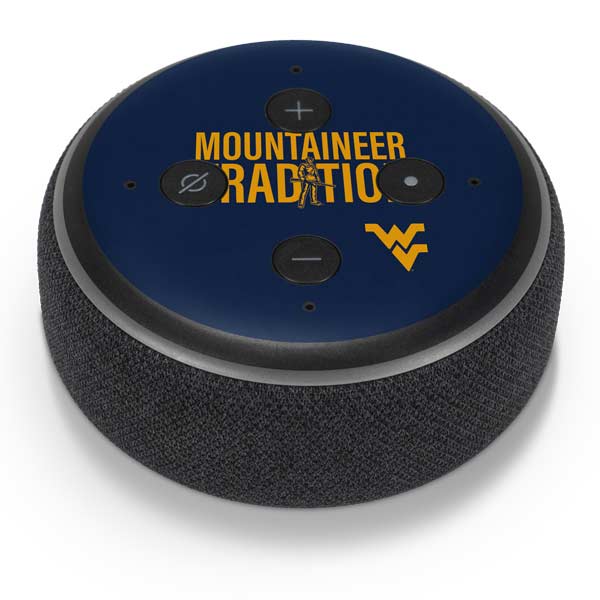 West Virginia University Climb Higher Amazon Echo Dot Skin