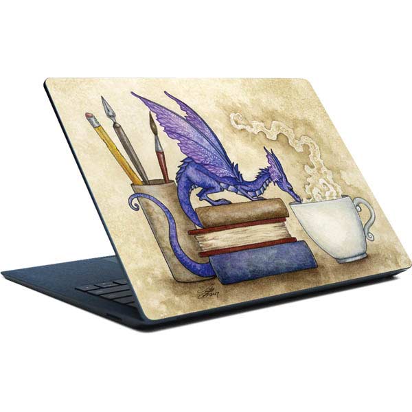 Amy Brown Whats in Here Coffee Dragon Surface Laptop Skin