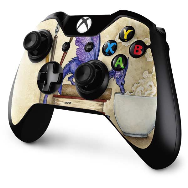 Amy Brown Whats in Here Coffee Dragon Xbox One Controller Skin