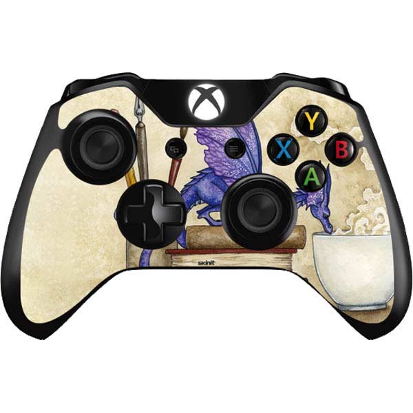 Amy Brown Whats in Here Coffee Dragon Xbox One Controller Skin