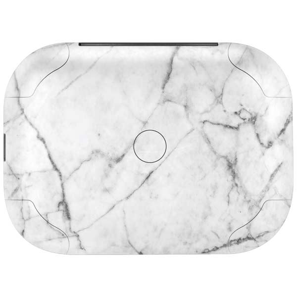 White Marble Amazon Echo Buds Skin