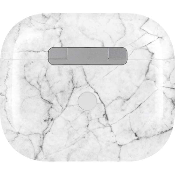 White Marble Apple AirPods (3rd Gen 2021) Skin
