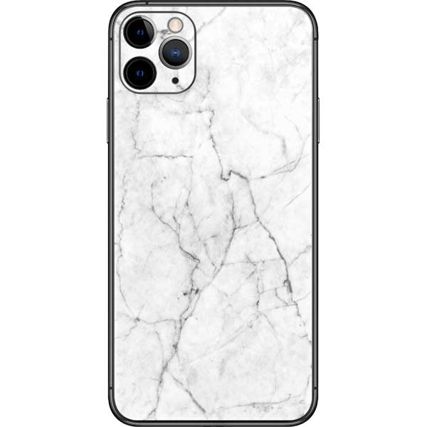 White Marble iPhone 11 Pro Max Skin