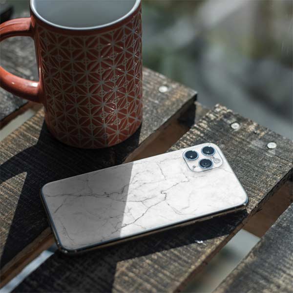 White Marble iPhone 11 Pro Max Skin