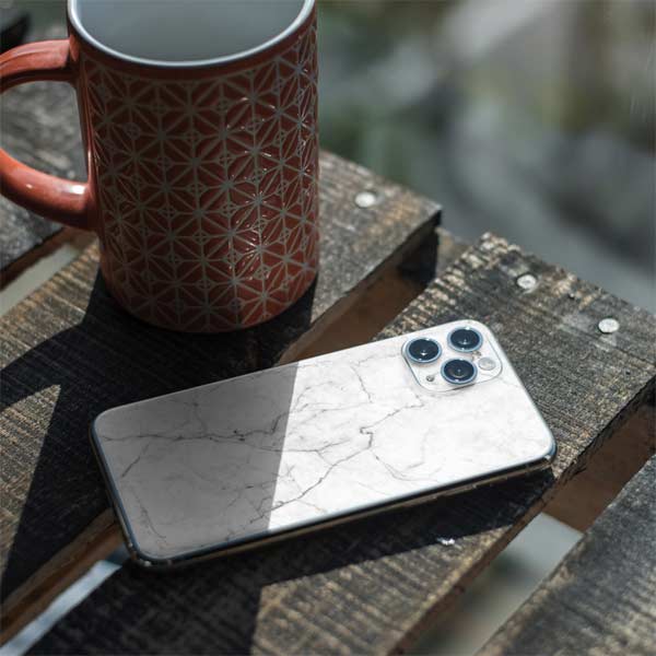 White Marble iPhone 11 Pro Skin