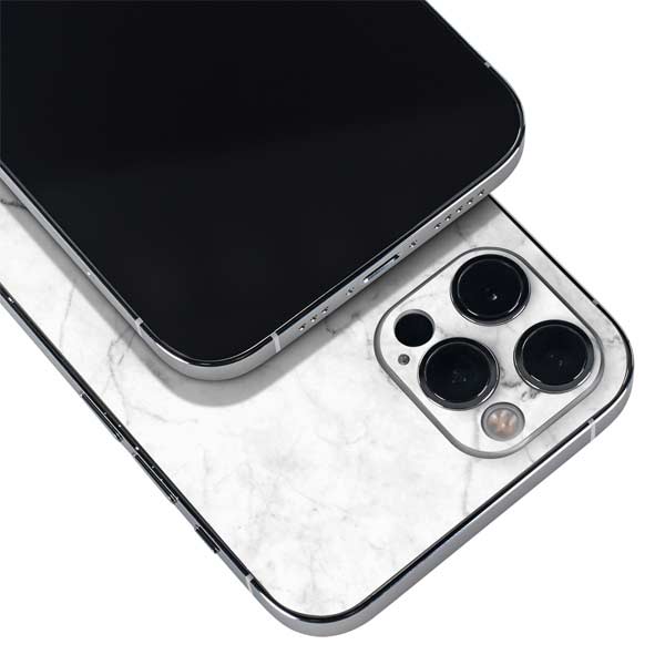 White Marble iPhone 12 Pro Max Skin