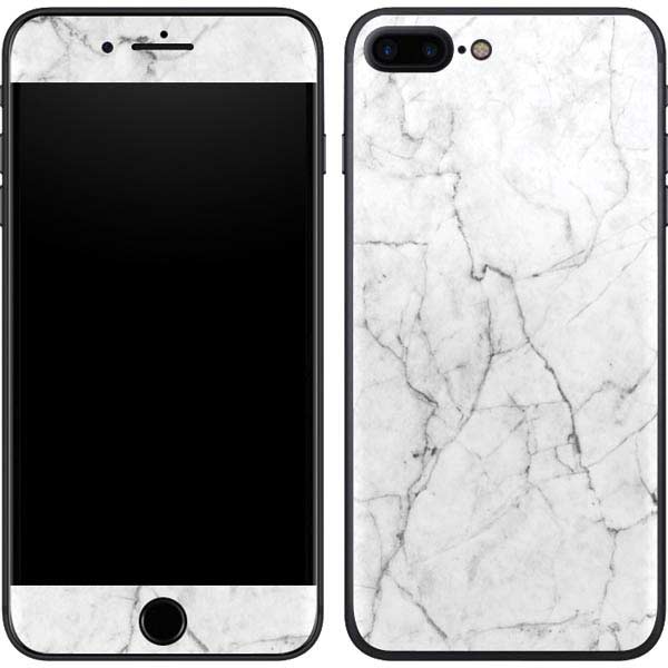 White Marble iPhone 7 Plus Skin