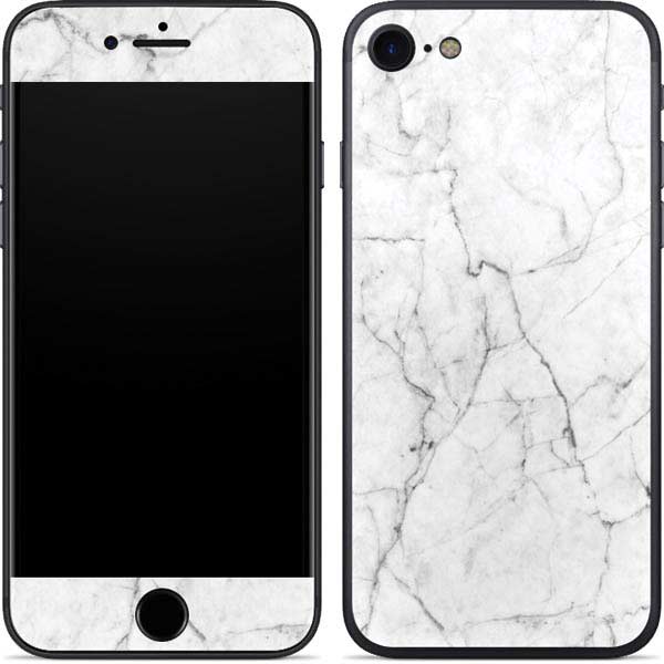 White Marble iPhone SE (2nd & 3rd Gen) Skin