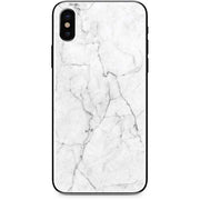 White Marble iPhone X Skin