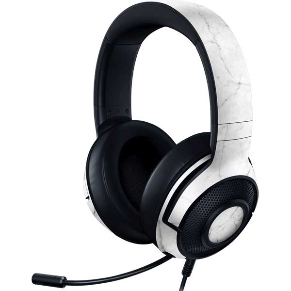 White Marble Razer Kraken X Skin