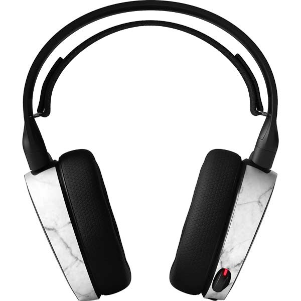 White Marble SteelSeries Arctis 3 Skin