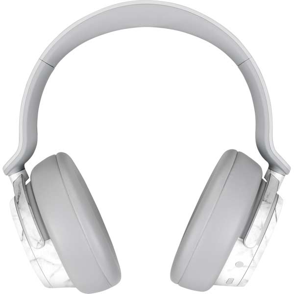White Marble Surface Headphones Skin