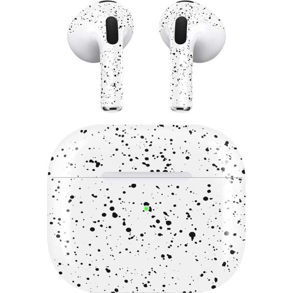 White Speckle Apple AirPods (3rd Gen 2021) Skin