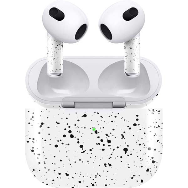 White Speckle Apple AirPods (3rd Gen 2021) Skin