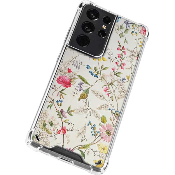 William Kilburn Wildflowers Galaxy S21 Ultra 5G Clear Case