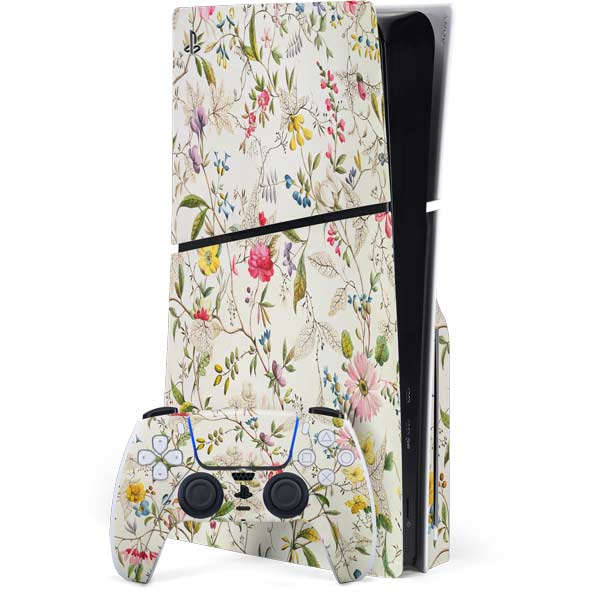 Wildflowers by William Kilburn PS5 Slim Disk Bundle Skin