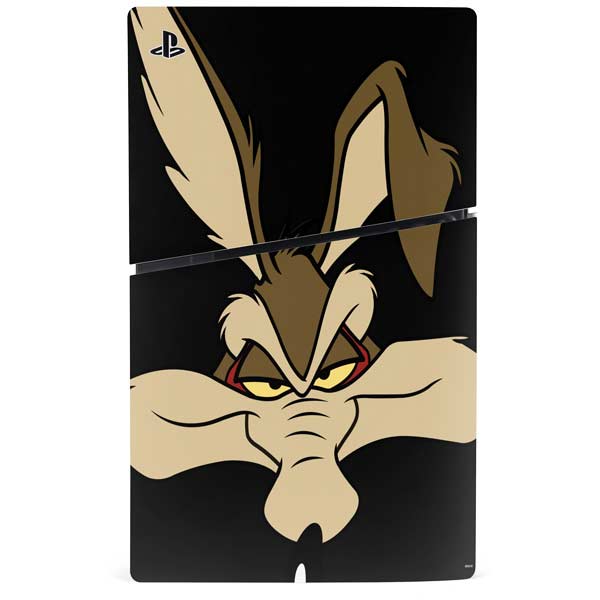Looney Tunes Wile E. Coyote Smile PS5 Slim Disk Bundle Skin