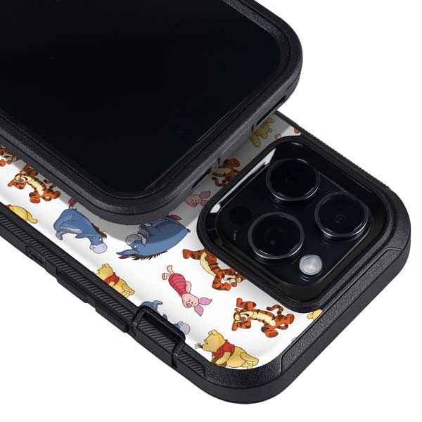 Disney Winnie the Pooh Character Pattern Otterbox Defender iPhone Skin