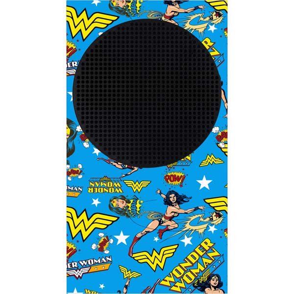 DC Comics Wonder Woman Action pose pattern Xbox Series S Skins