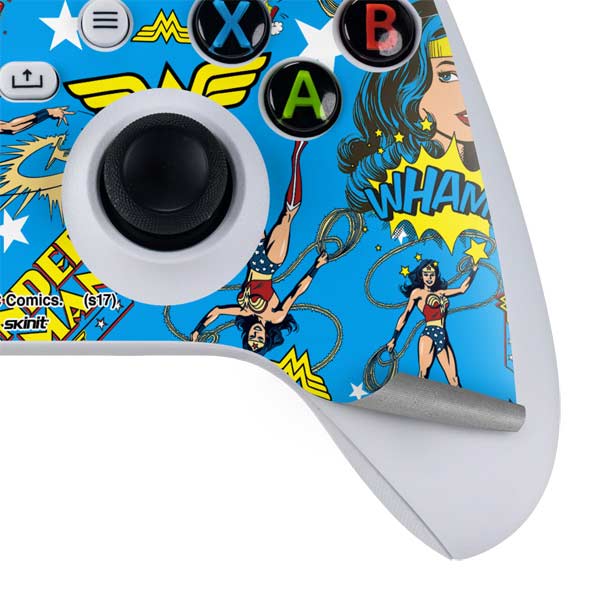 DC Comics Wonder Woman Action pose pattern Xbox Series S Skins