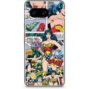 DC Comics Wonder Woman Comic Blast Google Pixel 8 Skin