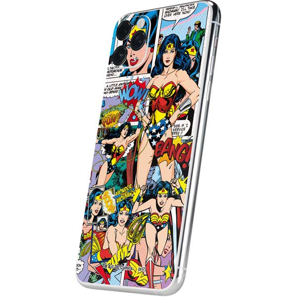 DC Comics Wonder Woman Comic Blast iPhone 11 Pro Max Skin