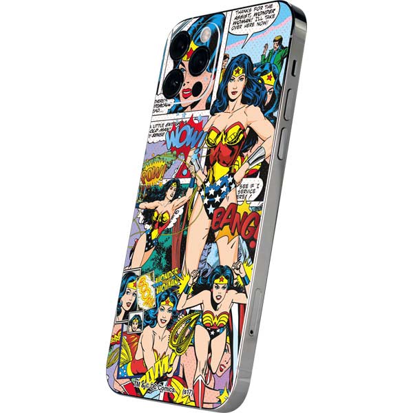 DC Comics Wonder Woman Comic Blast iPhone 12 Pro Max Skin