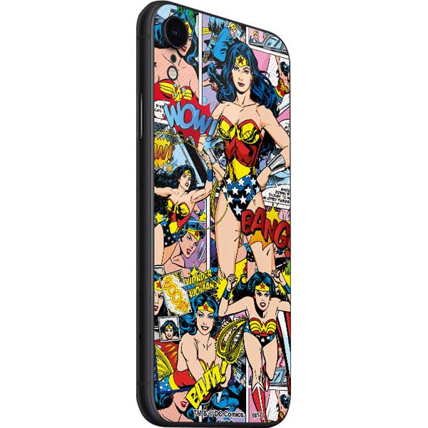 DC Comics Wonder Woman Comic Blast iPhone SE (2nd & 3rd Gen) Skin