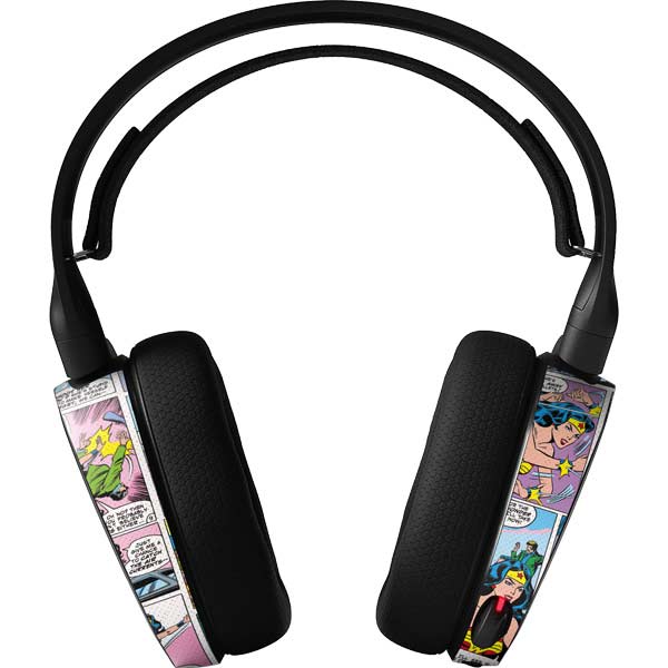 DC Comics Wonder Woman Comic Blast SteelSeries Arctis 3 Skin